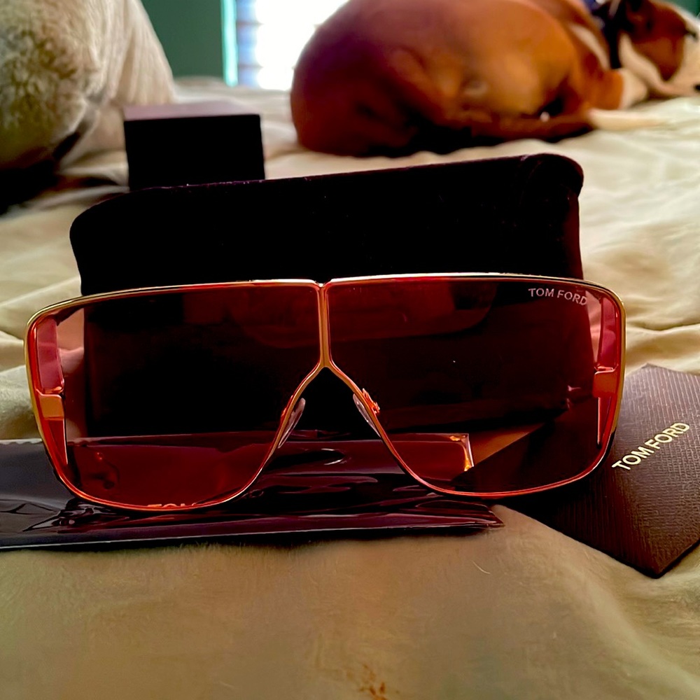 Rare pink wrap around Tom Ford